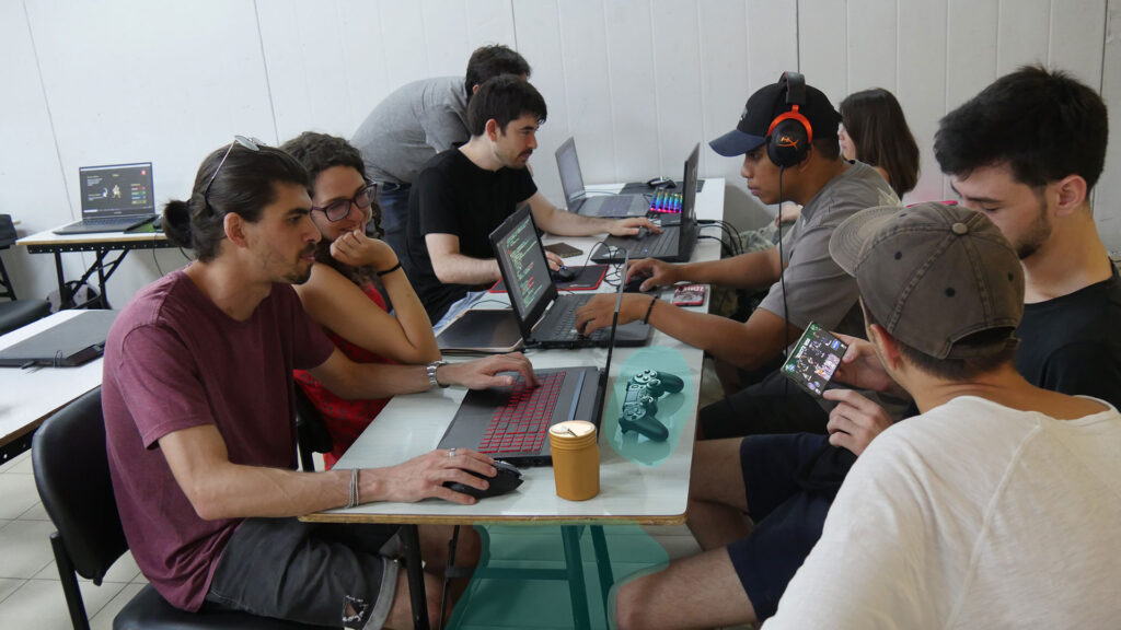 STUDENTS IN CLASS